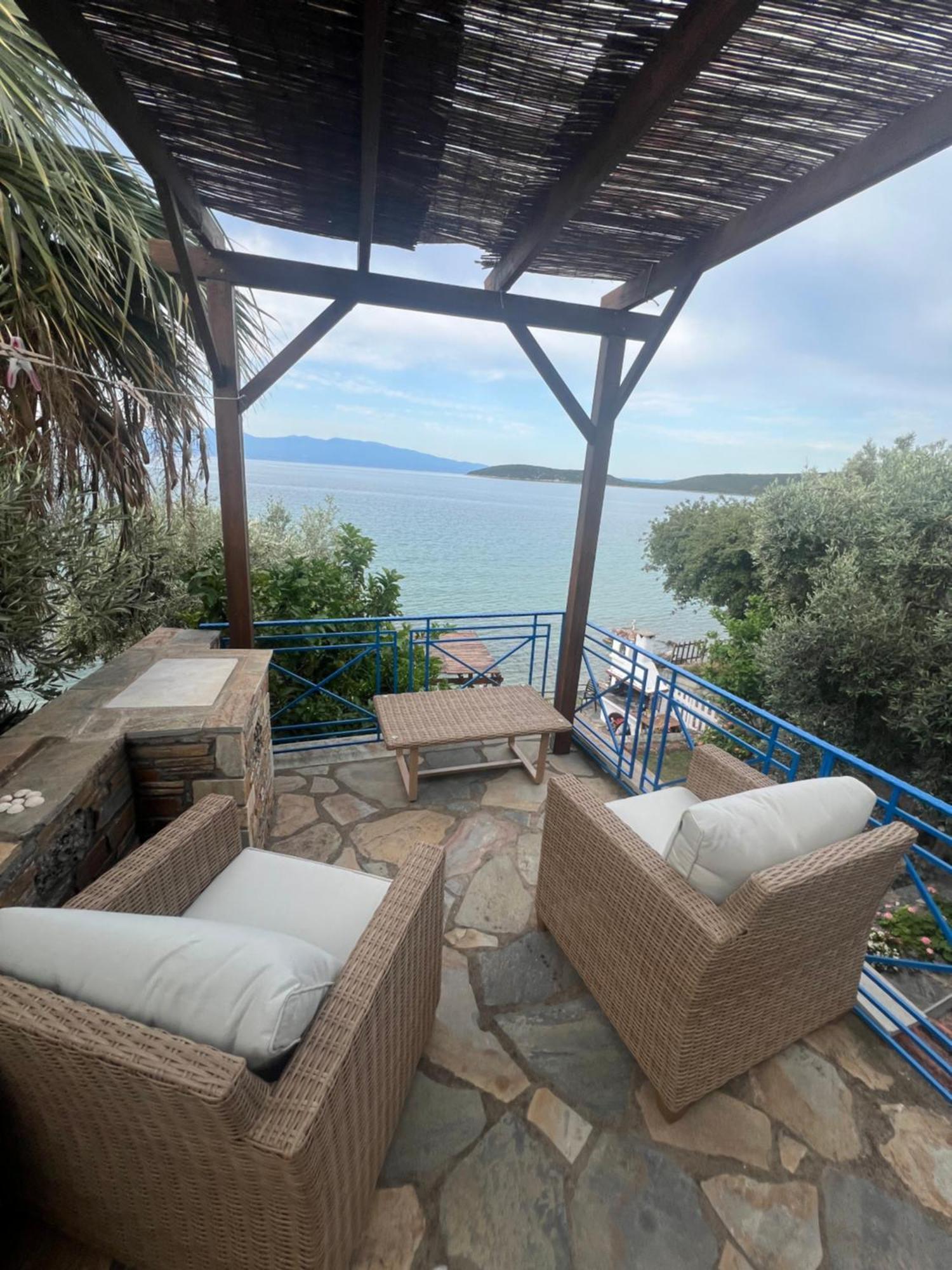 Villas Nies Seaside Appartments Sourpi Eksteriør bilde
